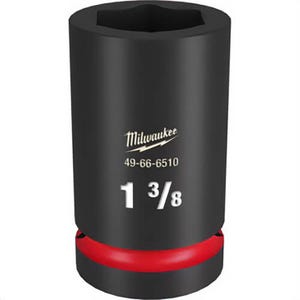 Milwaukee® 49-66-6510 ShockWave™ Impact Duty™ Socket, 1 in Hex Drive, 1-3/8 in Deep Socket, 6 Points