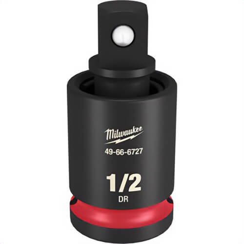 Milwaukee® 49-66-6727 ShockWave™ Impact Duty™ Dual Hole Socket Universal Joint, 1/2 in Male Drive, 1/2 in Female
