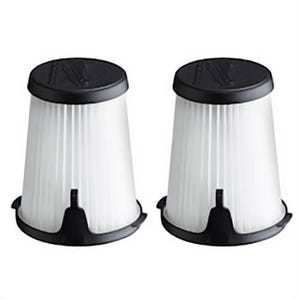 Milwaukee® 49-90-1950 Pleated Replacement Dry Pick-Up Filter kit, Use with 0850-20 Compact Vacuum Cleaner, Fabric/Paper, White