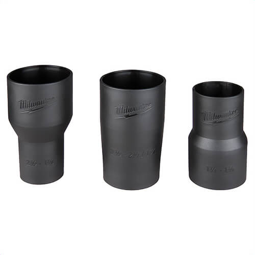 Milwaukee® 49-90-1991 Hose and Accessory Adapter Kit, 2-1/2 in Inlet, 3 pc