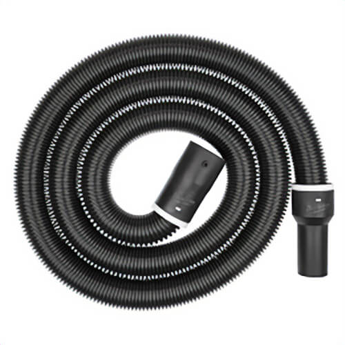 Milwaukee® 49-90-1996 Flexible Hose, 1-7/8 in dia Hose x 9 ft L Hose, for use with Wet/Dry Vacuum, Polypropylene, Black