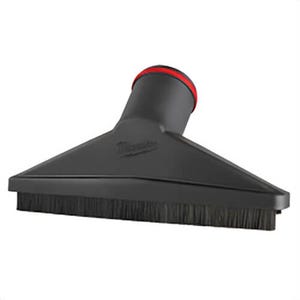 Milwaukee® 49-90-2002 Floor Brush Tool, 10 in W Cleaning Path, 2-1/2 in dia Brush, Plastic Brush, Red