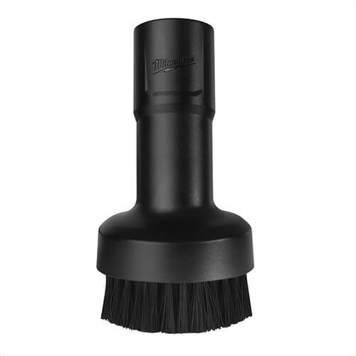 Milwaukee® 49-90-2017 Round Brush Tool, 1-1/4 in ID Nozzle, Plastic, Black