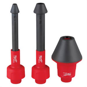 Milwaukee® 49-90-2024 Air-Tip™ Conduit Line Puller Kit, for use with Air-Tip™ Family of Trade Focused Vacuum, 2-1/2 in dia Inlet