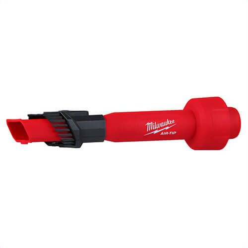 Milwaukee® 49-90-2028 Air-Tip™ 2-in-1 Universal Utility Brush Tool, 2-1/2 in dia, Plastic Brush, Red