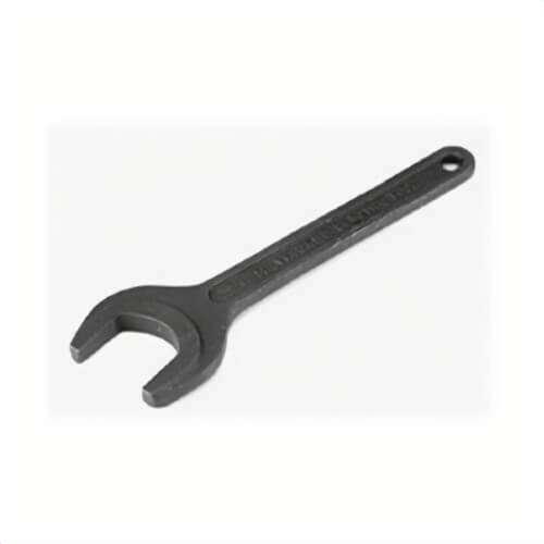 Milwaukee® 49-96-0365 Router Collet Open End Wrench, 1-1/8 in Wrench, 15° Offset, 6.65 in L, Drop Forged Steel, Gray, ASME B107.6