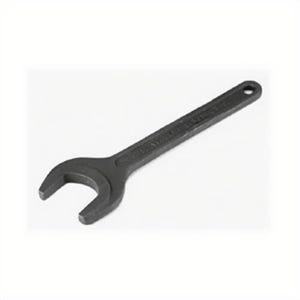 Milwaukee® 49-96-0365 Router Collet Open End Wrench, 1-1/8 in Wrench, 15° Offset, 6.65 in L, Drop Forged Steel, Gray, ASME B107.6