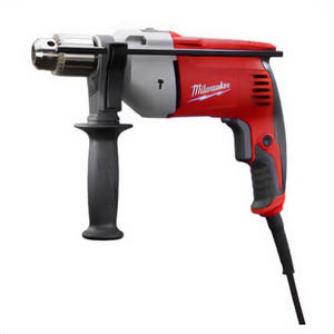 Milwaukee® 5376-20 Compact Corded Hammer Drill, 1/2 in Keyed Chuck, 120 VAC, 11-1/2 in OAL