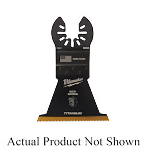 Milwaukee® 49-25-1249 Open-Lok™ 10 pc End Cut Bi-Metal Blade Set, For Use with Oscillating Multi-Tool, 2-1/2 in