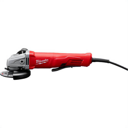 Milwaukee® 6141-30 Corded Small Angle Grinder Paddle Lock-On, 11 AMP, 4-1/2 in