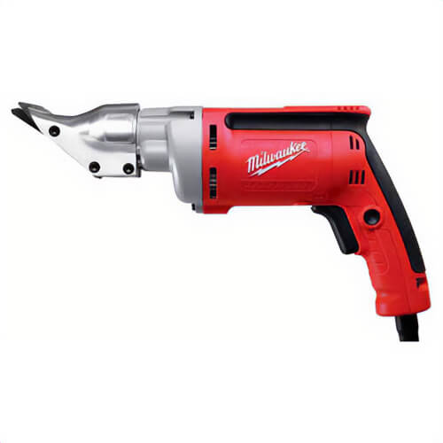 Milwaukee® 6852-20 Double Insulated Corded Electric Shear, 18 ga Cold Rolled Steel, 22 ga Stainless Steel Cutting