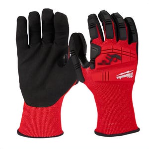 Milwaukee® 48-22-8973 Impact Cut Level 3 Nitrile Dipped Gloves, XL
