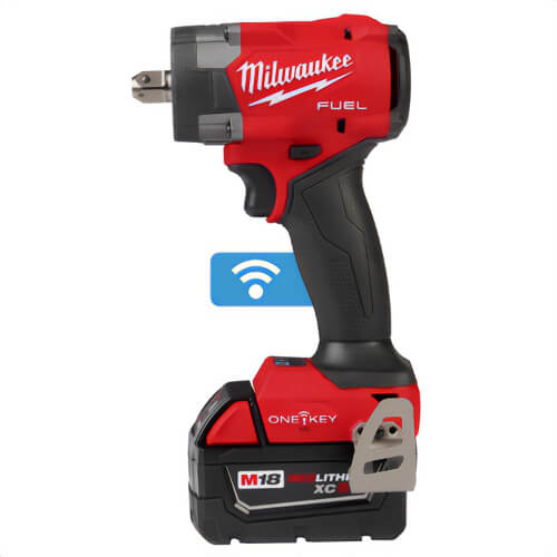 Milwaukee® 3062P-20 M18 Fuel Controlled Mid-torque Impact Wrench, 1/2 in
