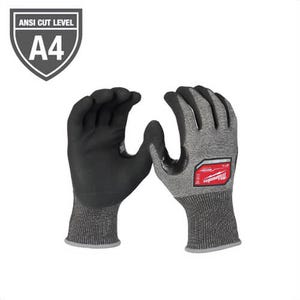 Milwaukee® 48-73-7144 Cut Level 4 High-Dexterity Nitrile Dipped Gloves, 2XL