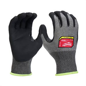 Milwaukee® 48-73-7034B Dipped Gloves, Nitrile Coating, Polyethylene, 2XL, 12 pk