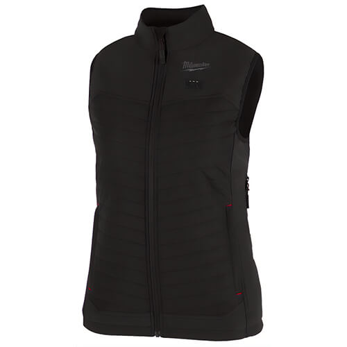 Milwaukee® F300B-21S M12™ Women's Heated Axis™ Vest with M12™ Battery, Battery Charger and Battery Holder, Black, S