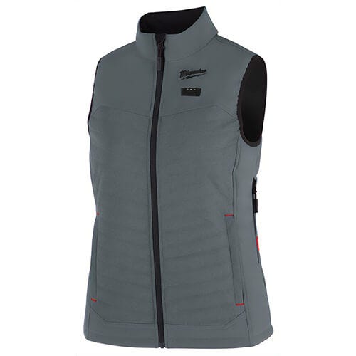 Milwaukee® F300E-21XL M12™ Women's Heated Axis™ Vest with M12™ Battery, Battery Charger and Battery Holder, Blue, XL