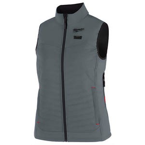 Milwaukee® F300E-21XL M12™ Women's Heated Axis™ Vest with M12™ Battery, Battery Charger and Battery Holder, Blue, XL