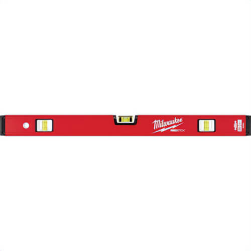 Milwaukee® MLCM48 Redstick™ Compact Box Level, Non-Slip Grip, High Contrast Vial, 48 in