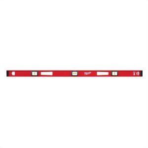 Milwaukee® MLIBM48 Heavy Duty Magnetic I-Beam Level, 48 in L, 3 Vials, Aluminum, 0.0005 in Accuracy