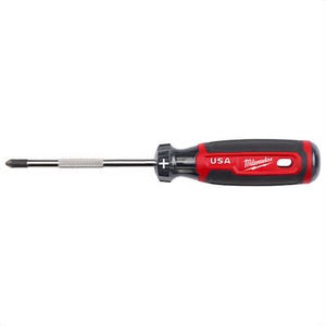 Milwaukee® MT202 Screwdriver, #2 Point Phillips® Point, 8.3 in OAL, Acetate Handle, Chrome