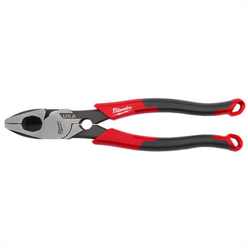 Milwaukee® MT550T Lineman's Plier, 9 in Nominal, Steel Jaw, 9.62 in OAL