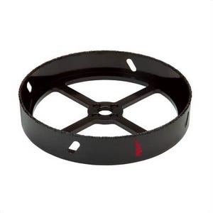 Milwaukee® 49-56-0310 Continuous Grit Edge Recessed Lighting Hole Saw, 6-5/8 in dia, 1 in Cutting Depth, 5/8-18 Arbor