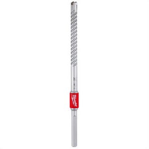 Milwaukee® 48-20-6774 SDS-Plus® 4-Cutter Rebar Cutter, 1/2 in Drill Bit, 0.5 in Shank 3-Flat Shank, 10 in Cutting Depth, 8 in OAL