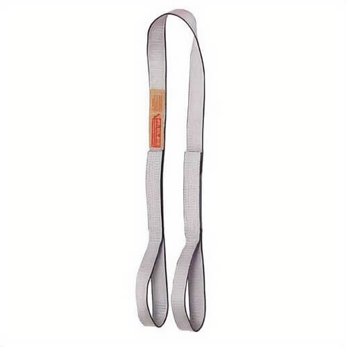 Milwaukee® 49-58-0060 Type 3 Eye and Eye Flat Web Sling, 10 ft L x 2 in W, 3,200 lb, Nylon