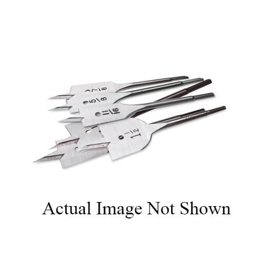 M.K. Morse® Spade Bit, Series: WSB, 5/8 in dia, 6 in OAL, 1/4 in Shank