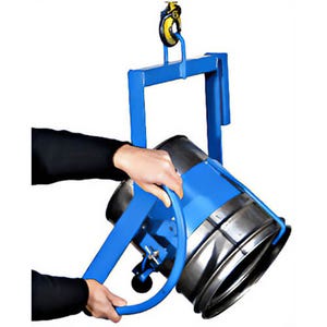 Morse® 85-5 PailPRO Drum Lifter, Below-Hook Pail Karrier, 5 gal, Hand Wheel Pail Tilt, Web Strap Securement, 200 lb Capacity