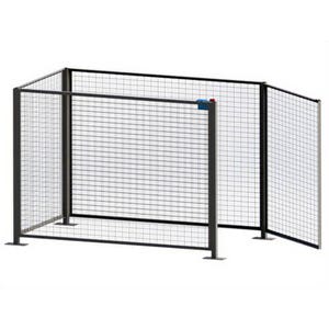 Morse® GEK-XLC-1-305-1 Guard Enclosure Kit with Safety Interlock, 101 in L, 31 in W, 66 in H, 350 lb Weight