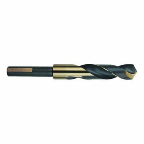 Morse® 19057 1424S Silver & Deming Drill, 59/64 in Drill - Fraction, 0.9219 in Drill - Decimal Inch, 1/2 in Shank, HSS