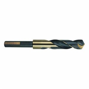 Morse® 19057 1424S Silver & Deming Drill, 59/64 in Drill - Fraction, 0.9219 in Drill - Decimal Inch, 1/2 in Shank, HSS