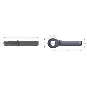 Upson Waltonâ„¢ 41100002 Closed Swage Socket, 1 in