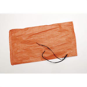 Mutual 14981-45-14 Sand Bag, 26 in L x 14 in W, Polypropylene, Orange