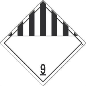 National Marker DL50UV50 Placard, MISCELLANEOUS GOODS