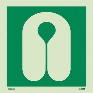 National Marker IMO212P Symbol, Life Jacket