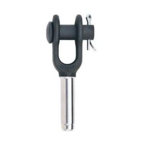 National 1039209 S-501 Open Swage Socket, 1 in Cable, 1.8 in After Swage, Carbon Steel