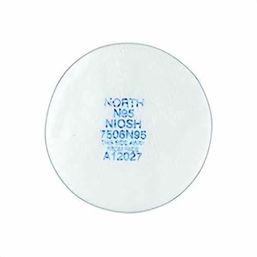 North® By Honeywell 7506N95 Filter Pad, Use with RU8500 and 7700 Series Half Masks Respirators, N95