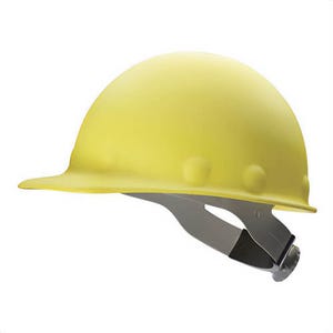 North® By Honeywell P2HNRW02A000 Roughneck® Hard Hat, Cap Style Front Brim, Series: P2, Unisex Size, Yellow, Class: G, Type 1 ANSI