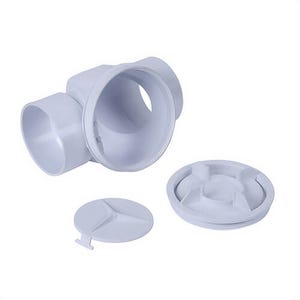 Oatey® 43908 Backwater Valve, 6 in Nominal, PVC Body, Import