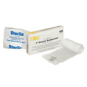 Pac-Kit® 5-003-001 Sterile Stretch Gauze Compress, 4 yd L x 2 in W, Gauze