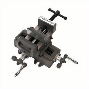 Palmgren® 9630303 Horizontal Cross Slide Vise, 5-1/2 in L x 5-5/8 in H, 3 in Jaw, Cast Iron