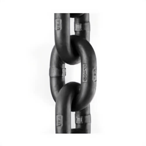Peerless® by Kito Group 5511123 Chain, 100 Grade, 1 in Trade, 59700 lb Load, Alloy Steel, Per Foot