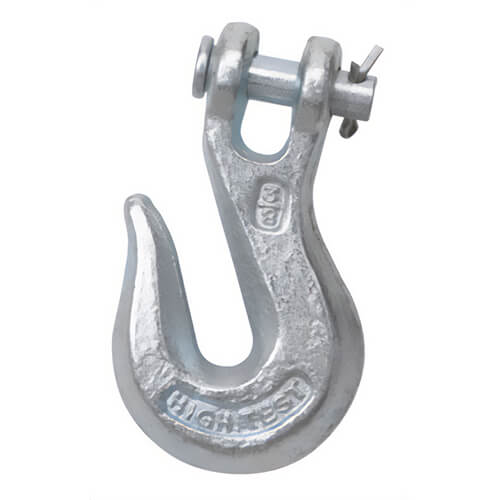Peerless® Chain 8023430 Clevis Grab Hook, Series: G43, 5400 lb, Grade 43, 3/8 in, Steel, 3/8 in Hook Opening