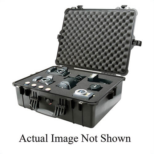 Pelican™ 1600-001-110 Protector Case™ 1600NF Large Protective Case with Lid Liner and Without Foam, 1.65 cu-ft