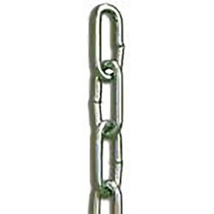 Perfection Chain CS2/0BZC0100 Straight Link Coil Chain, Zinc Plated, 2/0