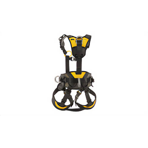 Petzl® C072CA02 Rear Attachment Harness, Harness Size 2, Adjustable Leg, Shoulder, Waist Straps