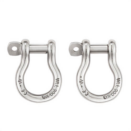 Petzl® C087AA00 Shackle For Connecting a Seat. Attaches Podium to Astro® and Sequoia® Harnesses, Pack of 2